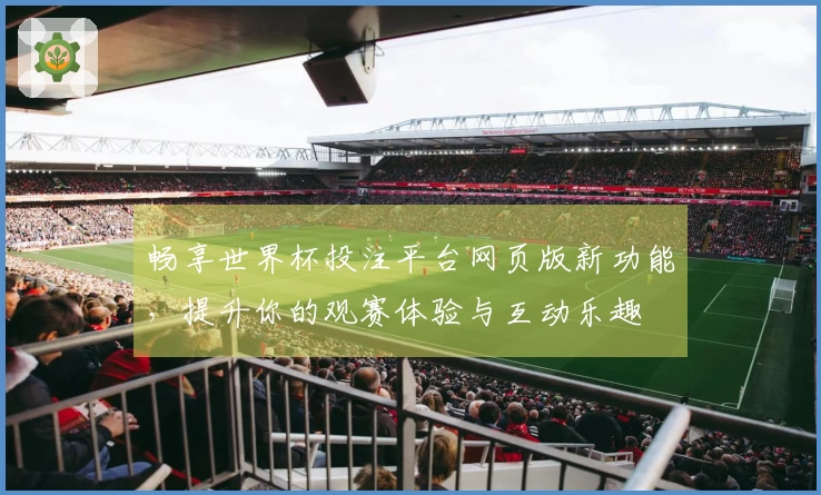 畅享世界杯投注平台网页版新功能，提升你的观赛体验与互动乐趣